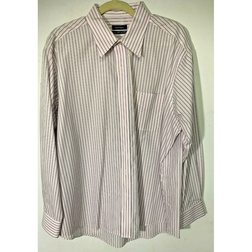 Club Room Men’s Pink Dress Shirt XL 17 1/2 34/35